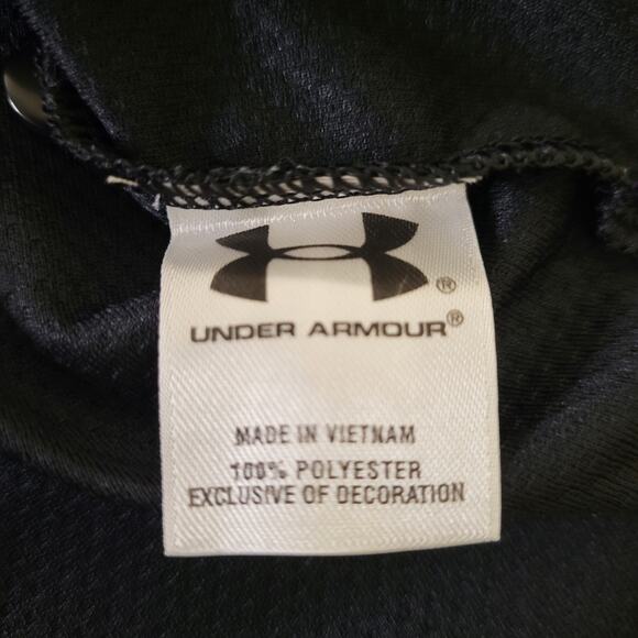 Under Armor Washington‎ Huskies Polo Shirt Black Men's Medium Embroidered Logo - Picture 5 of 9